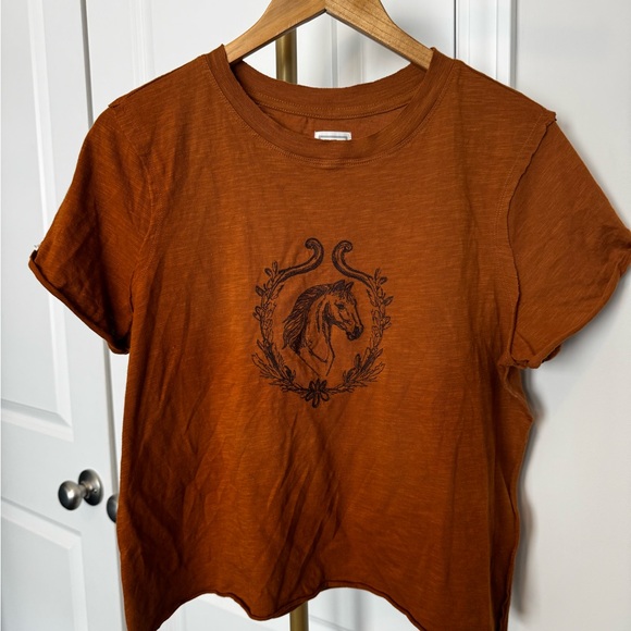 Maeve Tops - Maeve Rust-Toned Top